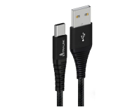 ExtraLink Smart Life Braided  5V 3A 15W USB - USB-C 2m Czarny - 1550944 - zdjęcie 1